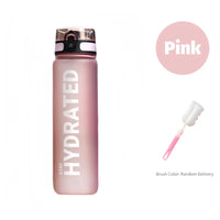 1000Ml Large Capacity Sports Water Bottle Portable Plastic Water Cup Outdoor Cycling Hiking Camping Beach Drinking Tools Gym Jug