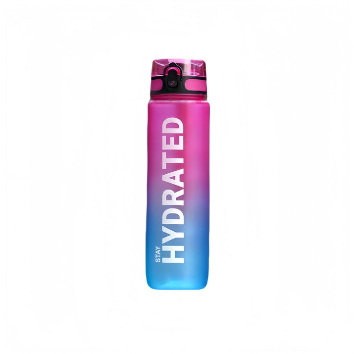 1000Ml Large Capacity Sports Water Bottle Portable Plastic Water Cup Outdoor Cycling Hiking Camping Beach Drinking Tools Gym Jug