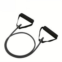 1Pc 4-Level Resistance Bands with Handles for Home Workouts and Strength Training - Perfect for Yoga, Pilates,And Fitness Equipm